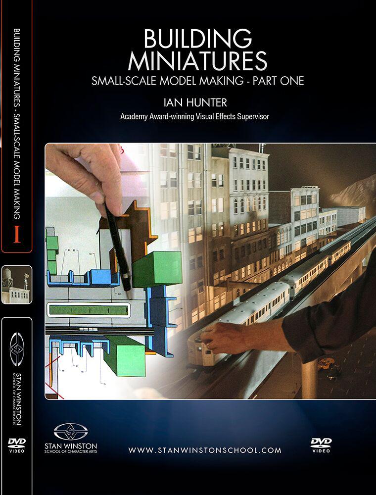 Stan Winston Studio Building Miniatures Small Scale Model Making DVD - Professional Miniature Model Crafting Tutorial for Artists & Hobbyists - Perfect for DIY Projects, Film Props & Collectible Displays