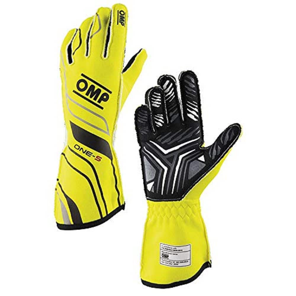 OMP Racing Gloves - Premium Motorcycle Riding Gloves for Men & Women - Durable, Comfortable & Breathable - Ideal for Street Bikes, Track Racing & Off-Road Adventures