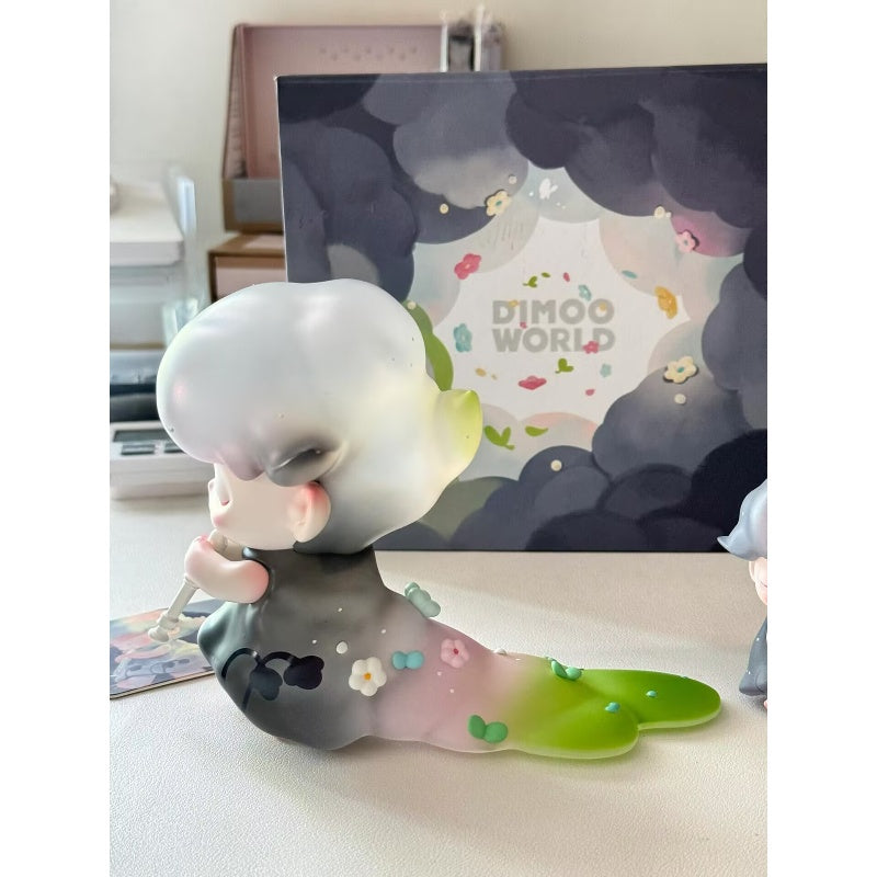 DIMOO Life Close Eyes Version Limited Edition Collectible Figure - Perfect for Anime Fans, Home Decor, and Gift Giving