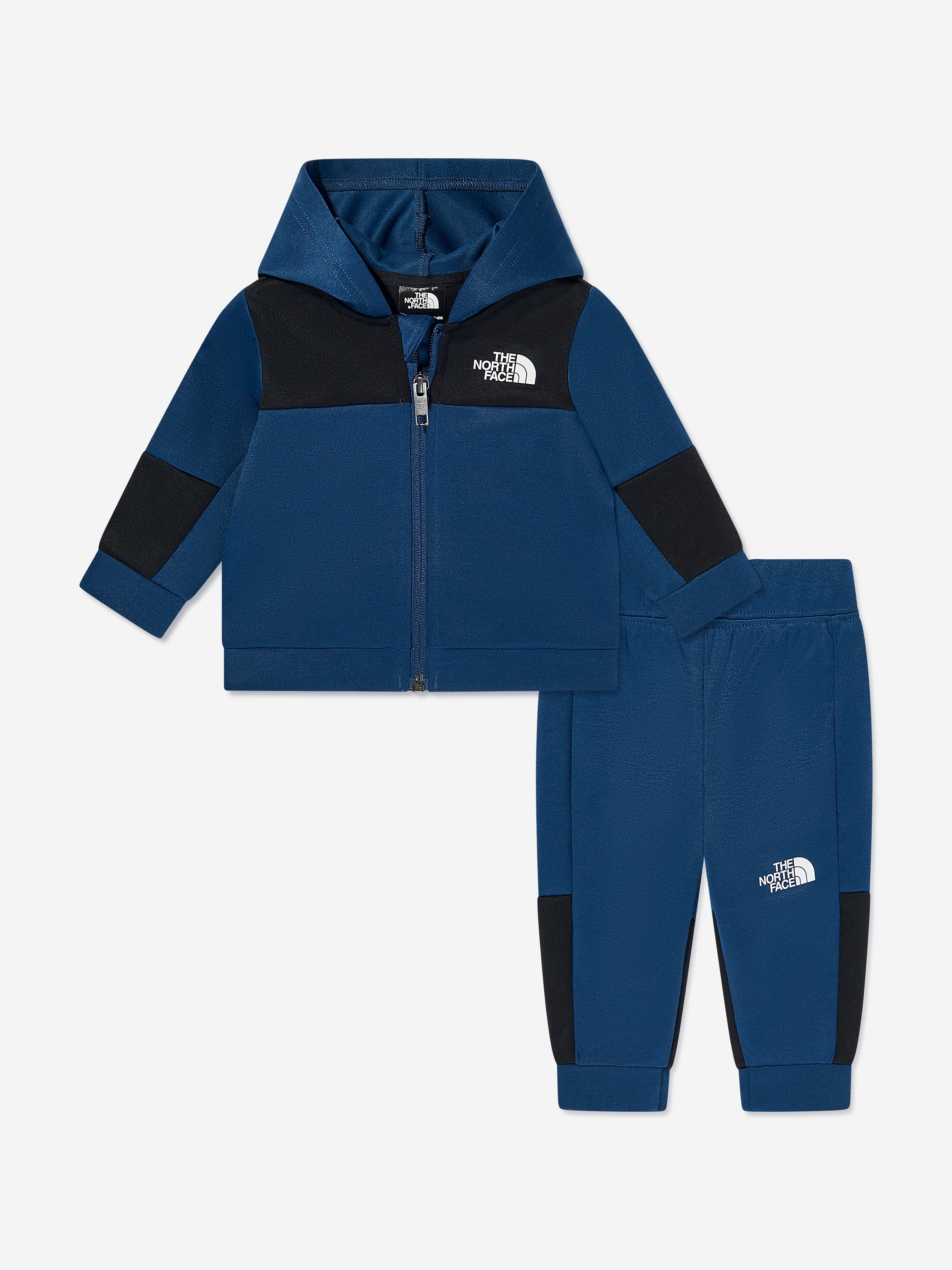 Baby Boys' Easy Full Zip Tracksuit - Soft Cotton Jogger Set with Hood - Blue Athletic Outfit for Playtime & Casual Wear