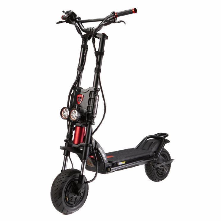 KAABO Wolf Warrior GT Pro Electric Scooter - 60MPH High Speed, 100+ Mile Range, Dual Motor Off-Road Scooter for Adults - Perfect for Commuting, Adventure & Urban Exploration