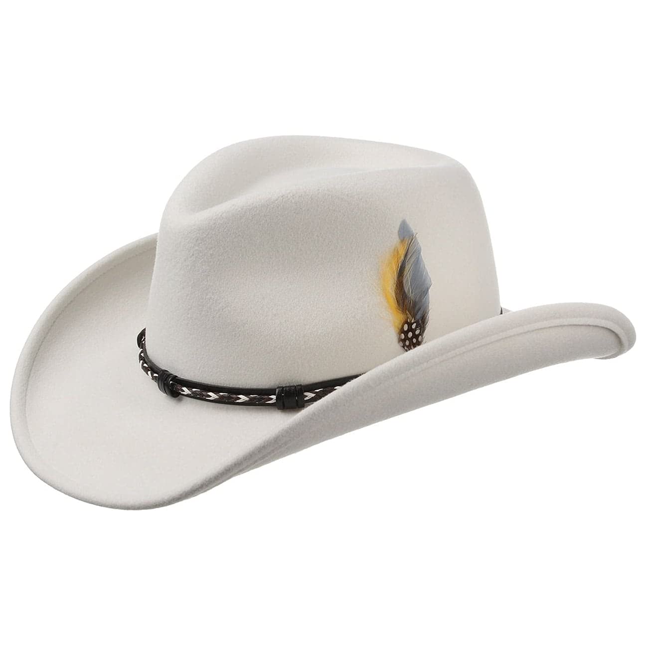 Stetson Amasa VitaFelt Western Cowboy Hat for Women & Men - Genuine USA Made - Perfect for Rodeo, Country Music Festivals & Outdoor Adventures