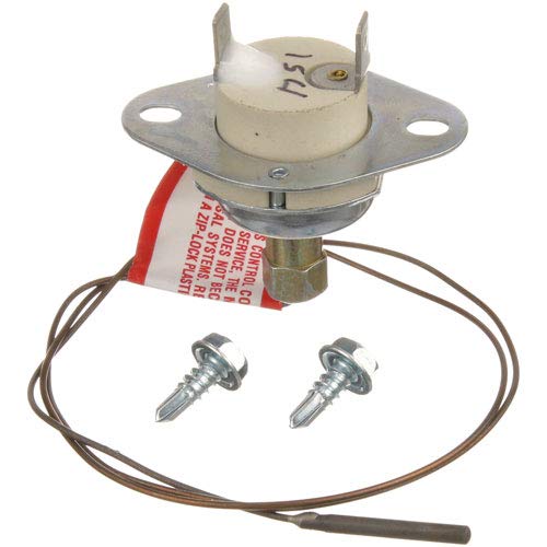 VULCAN-HART 409439-1 SPST Flame Switch - Heavy Duty Commercial Gas Grill Safety Control - Perfect for Restaurant Kitchens, Outdoor BBQ Grills & Catering Equipment