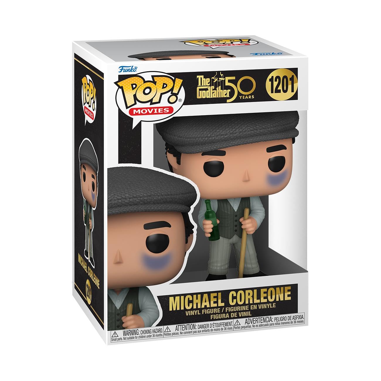 Funko Pop! Movies: The Godfather 50th Anniversary - Michael Corleone Collectible Vinyl Figure - Official Merchandise Gift Idea for Movie Fans & Collectors - Perfect for Home Display, Office Decor, and Pop Culture Enthusiasts