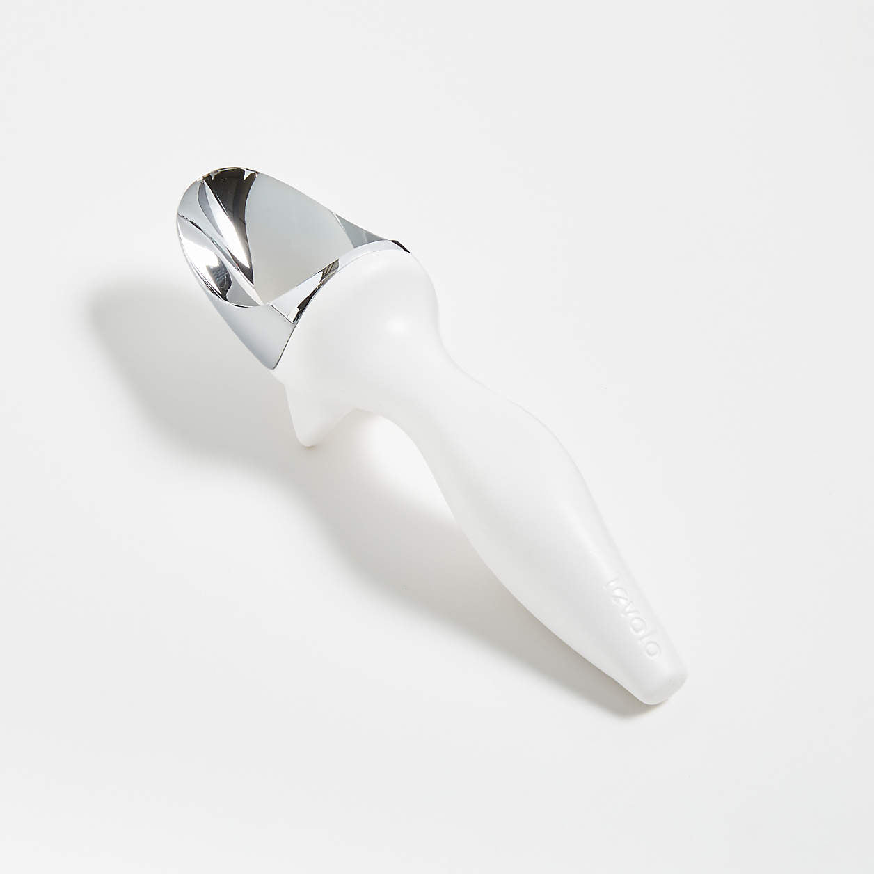 Premium Stainless Steel Ice Cream Scoop - Ergonomic Non-Slip Handle for Easy Scooping - Perfect for Gelato, Sorbet, Cookie Dough & Dessert Making