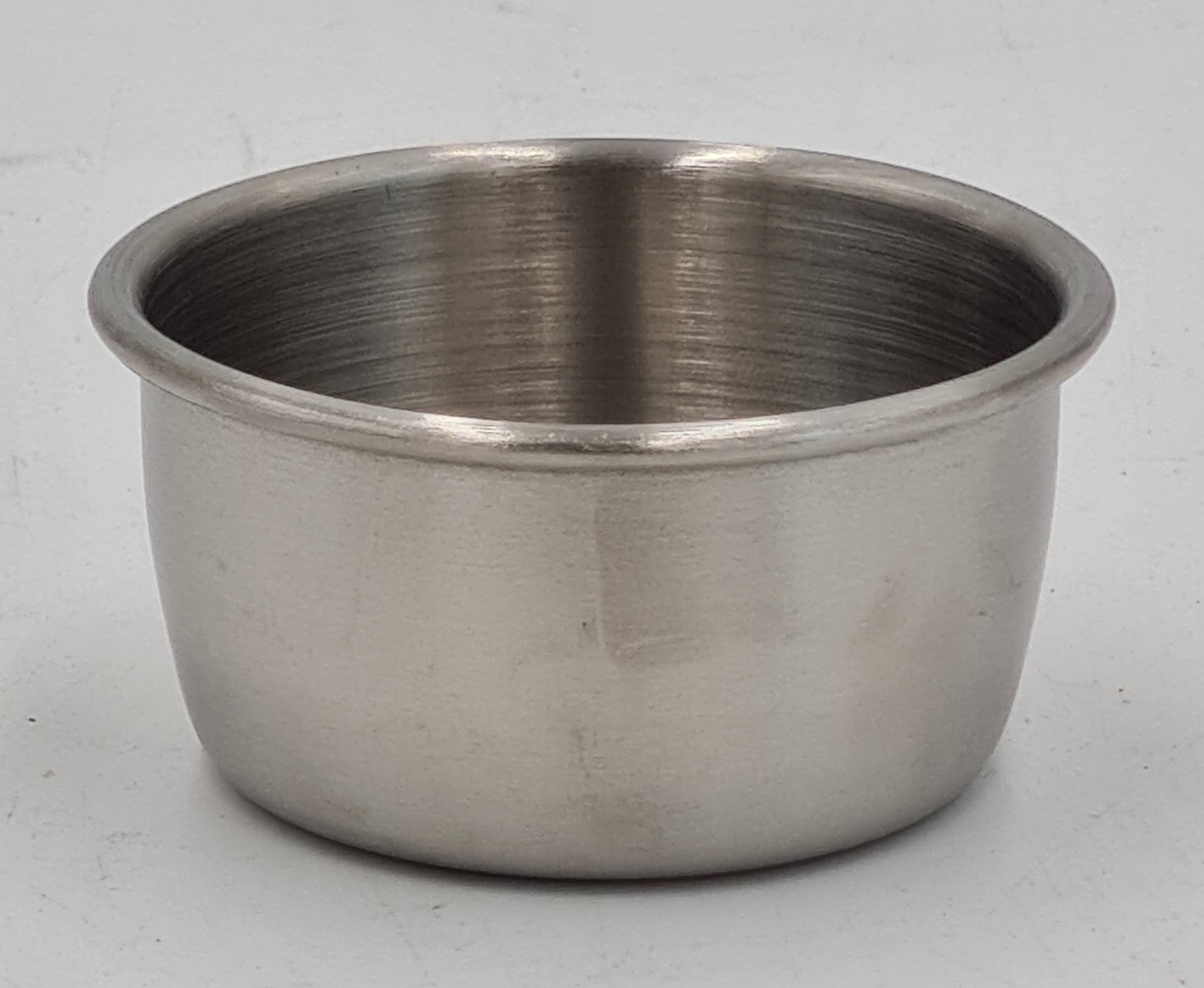 2-Pack Mini Stainless Steel Bowls - Small Silver Bowls for Kitchen, Camping, Pet Food & Travel - Perfect for Portion Control, Snacks & On-the-Go Meals