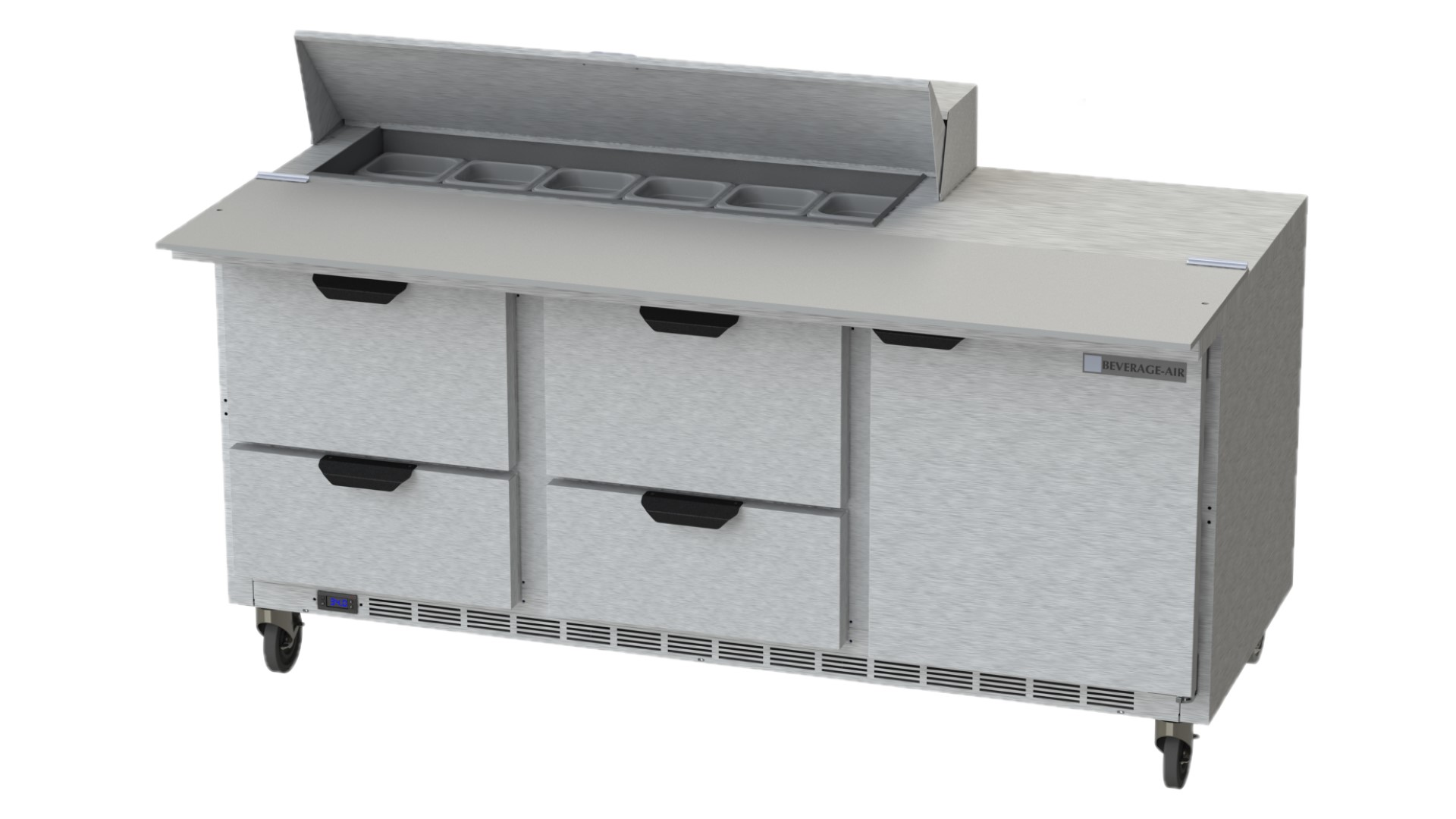 Beverage Air SPED72HC 12C 4 Sandwich/Salad Prep Table 72