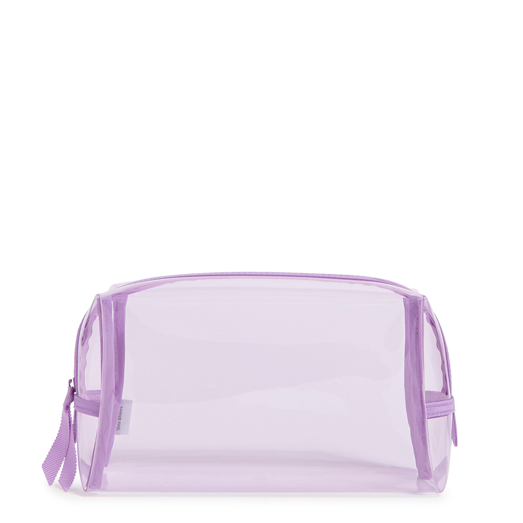 Clear Medium Cosmetic Bag - Waterproof Makeup Organizer for Travel & Daily Use | Transparent Toiletry Pouch with Zipper | Perfect for Cosmetics, Skincare & Toiletries Storage