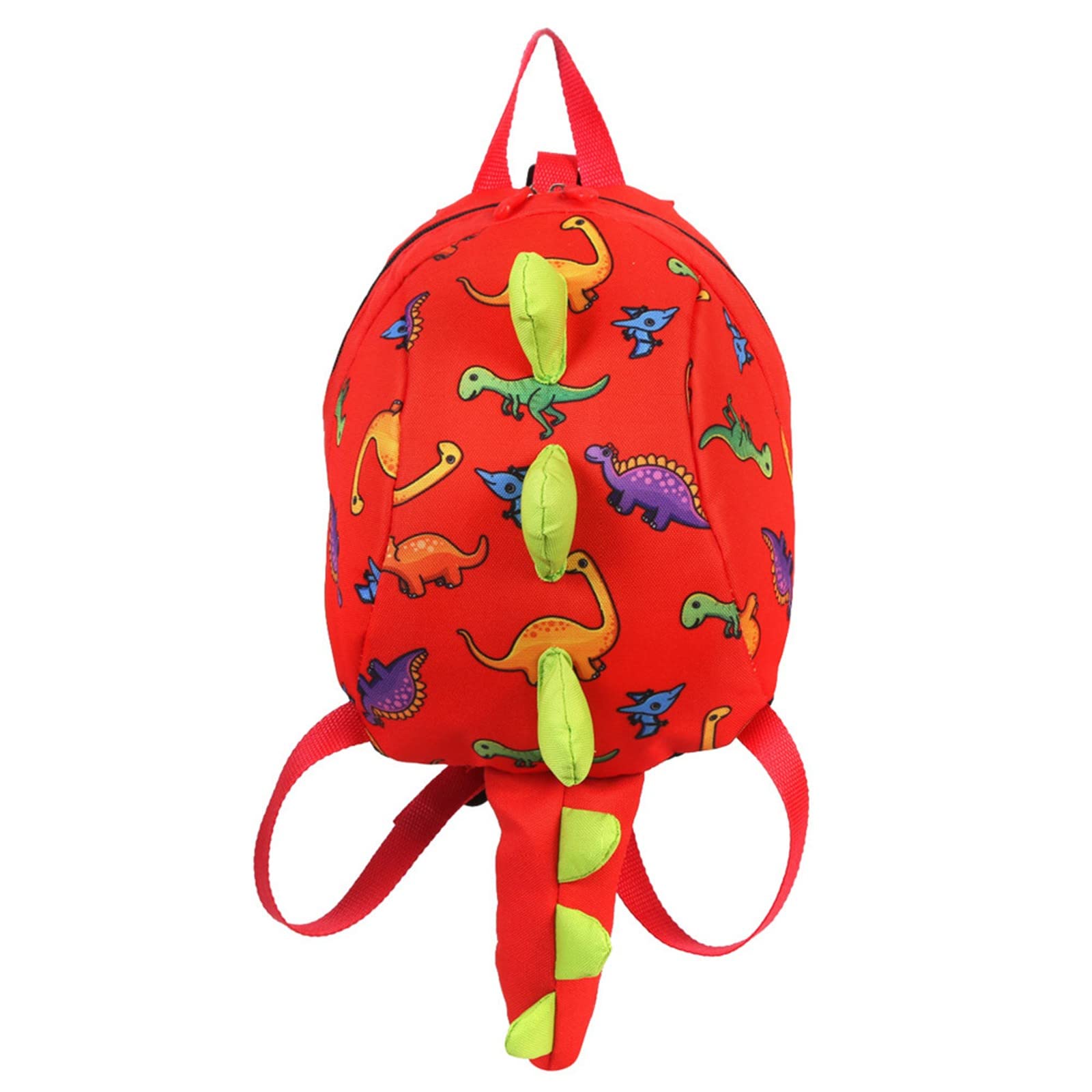 Durable Waterproof Dinosaur Backpack for Kids - Cute Cartoon Dinosaur Pattern School Bag with Zipper, Lightweight & Spacious for Boys & Girls - Perfect for School, Travel & Outdoor Adventures
