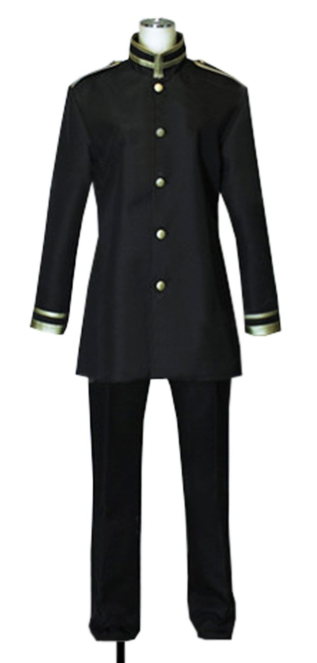 Dreamcosplay Anime Hetalia: Axis Powers Japan Black Uniform Cosplay Costume - Perfect for Halloween, Cosplay Events & Anime Conventions