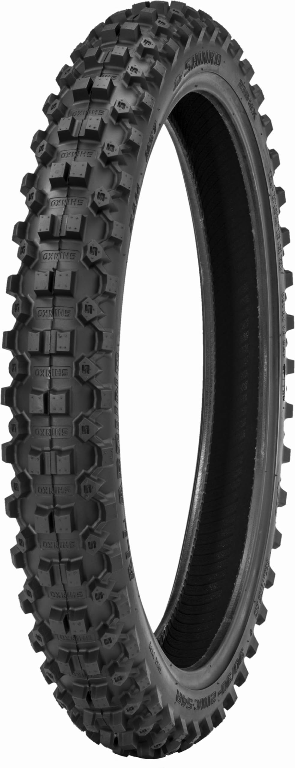 Shinko MX216 Series 80/100x21 Dirt Bike Tire - Compatible with Husqvarna TXC 449 2012 - Ideal for Off-Road, Motocross & Enduro Racing