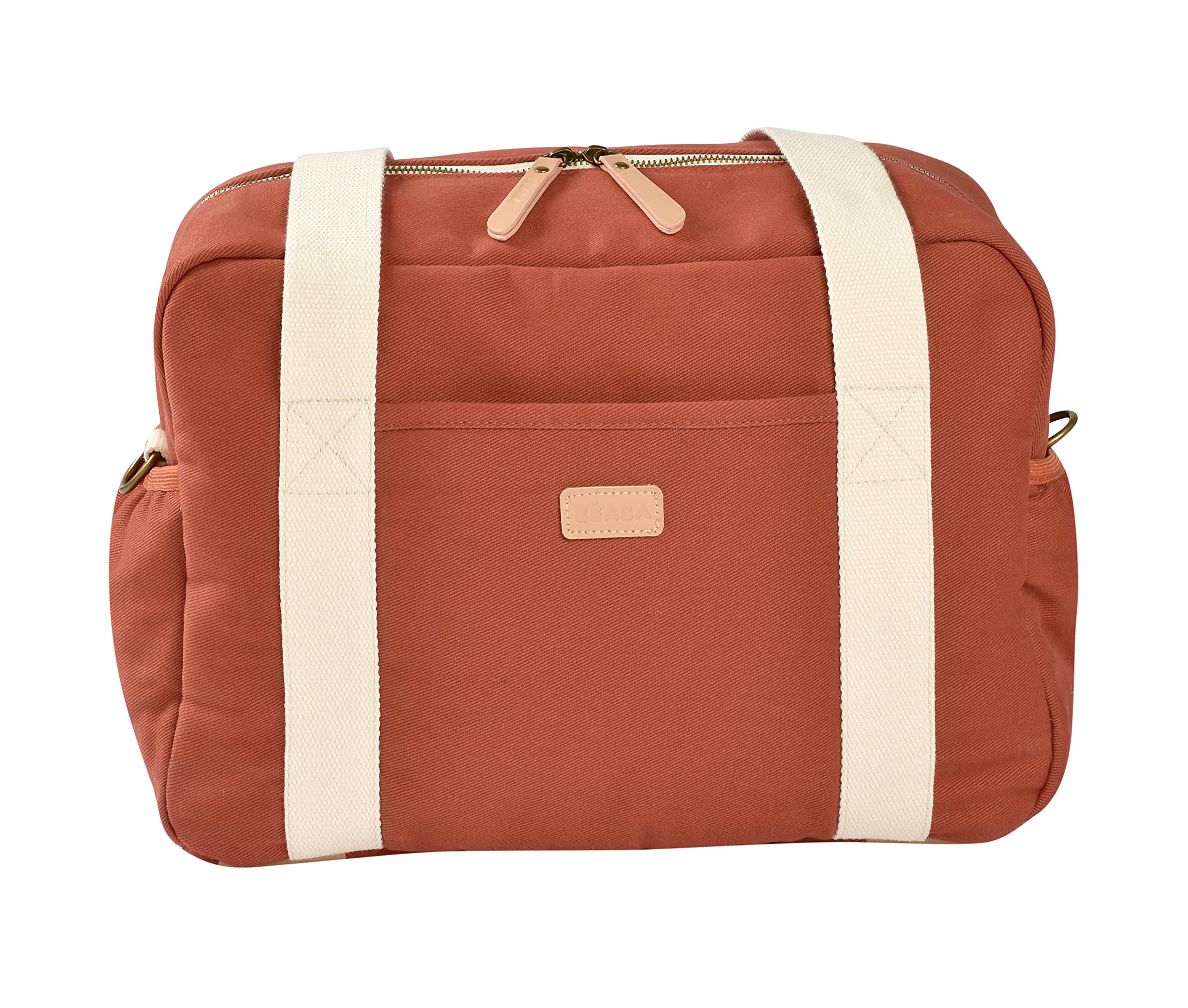 Beaba Paris Large Capacity Diaper Bag for Baby Stroller - Waterproof Baby Essentials Organizer with Adjustable Strap | Perfect for Travel, Daycare & On-the-Go Parents