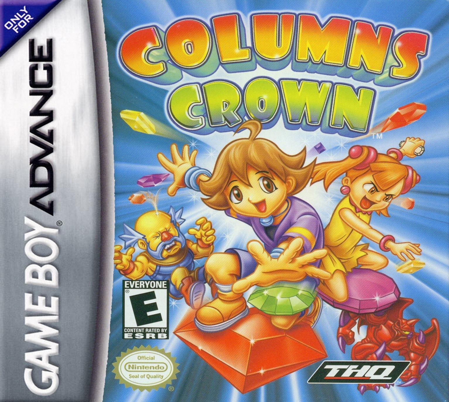 Used Columns Crown Game Boy Advance Video Games - Classic Retro Gaming for Collectors & Enthusiasts | Perfect for Nostalgic Play & Display