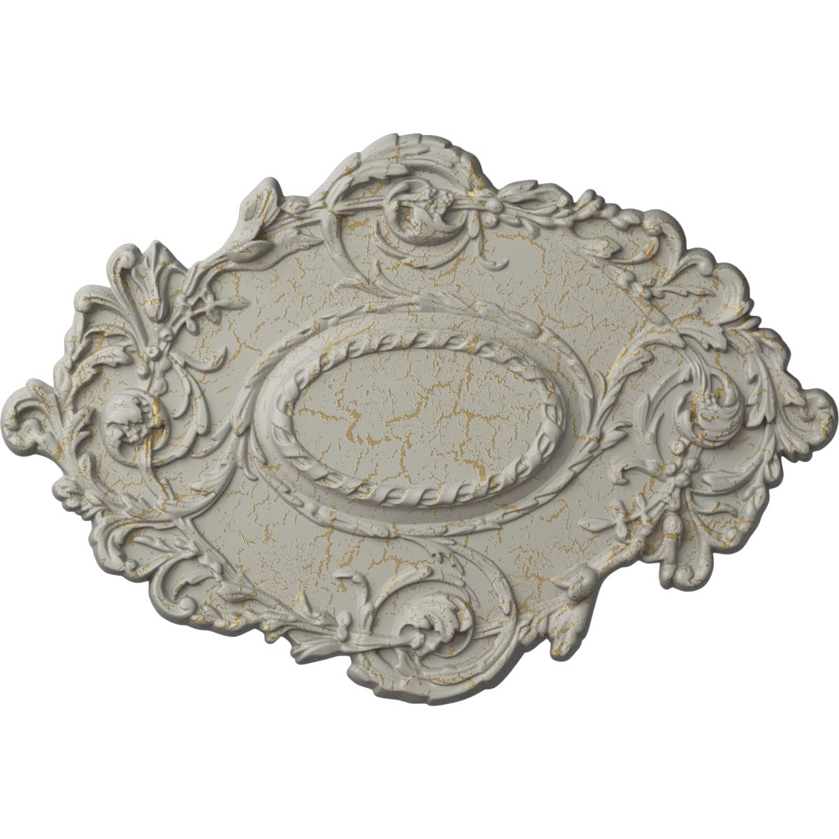 Ekena Millwork CM30KIPCC Kinsley Flowing Leaf Ceiling Medallion - 30 3/8