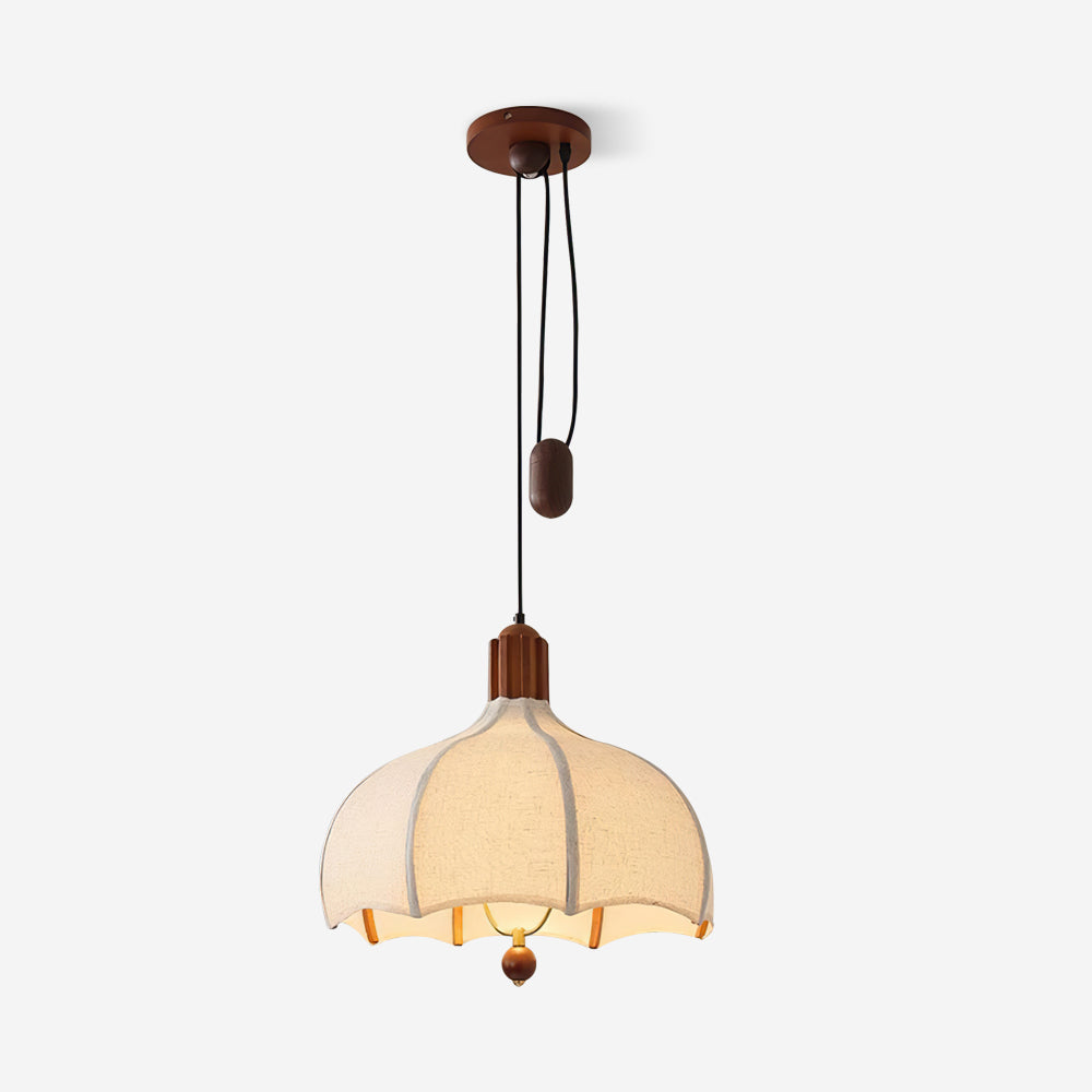 Revi Adjustable Hanging Pendant Light - Modern Liftable Ceiling Lamp for Kitchen Island, Dining Room & Bedroom Lighting