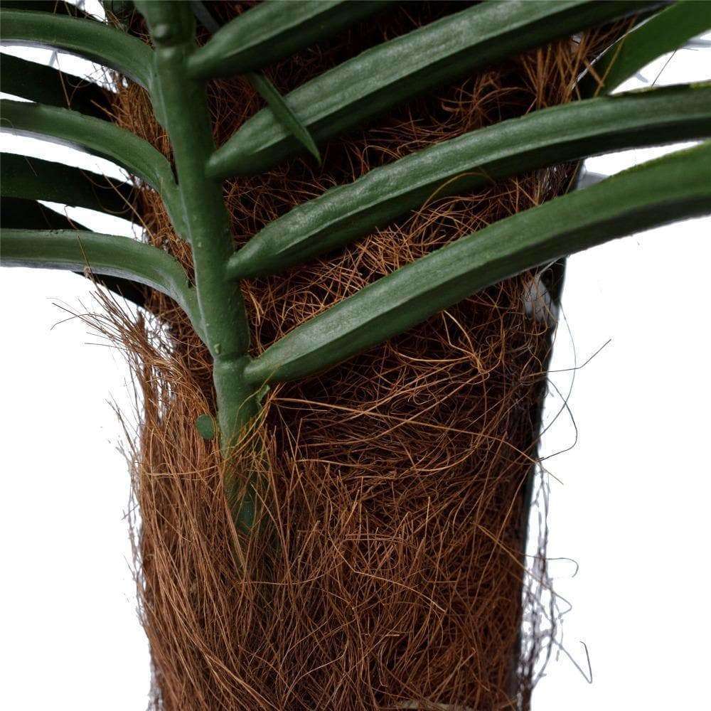 Outdoor Artificial Palm Tree - Tropical Phoenix Palm 190cm UV Resistant Fake Plant for Patio, Garden, Poolside & Home Decor