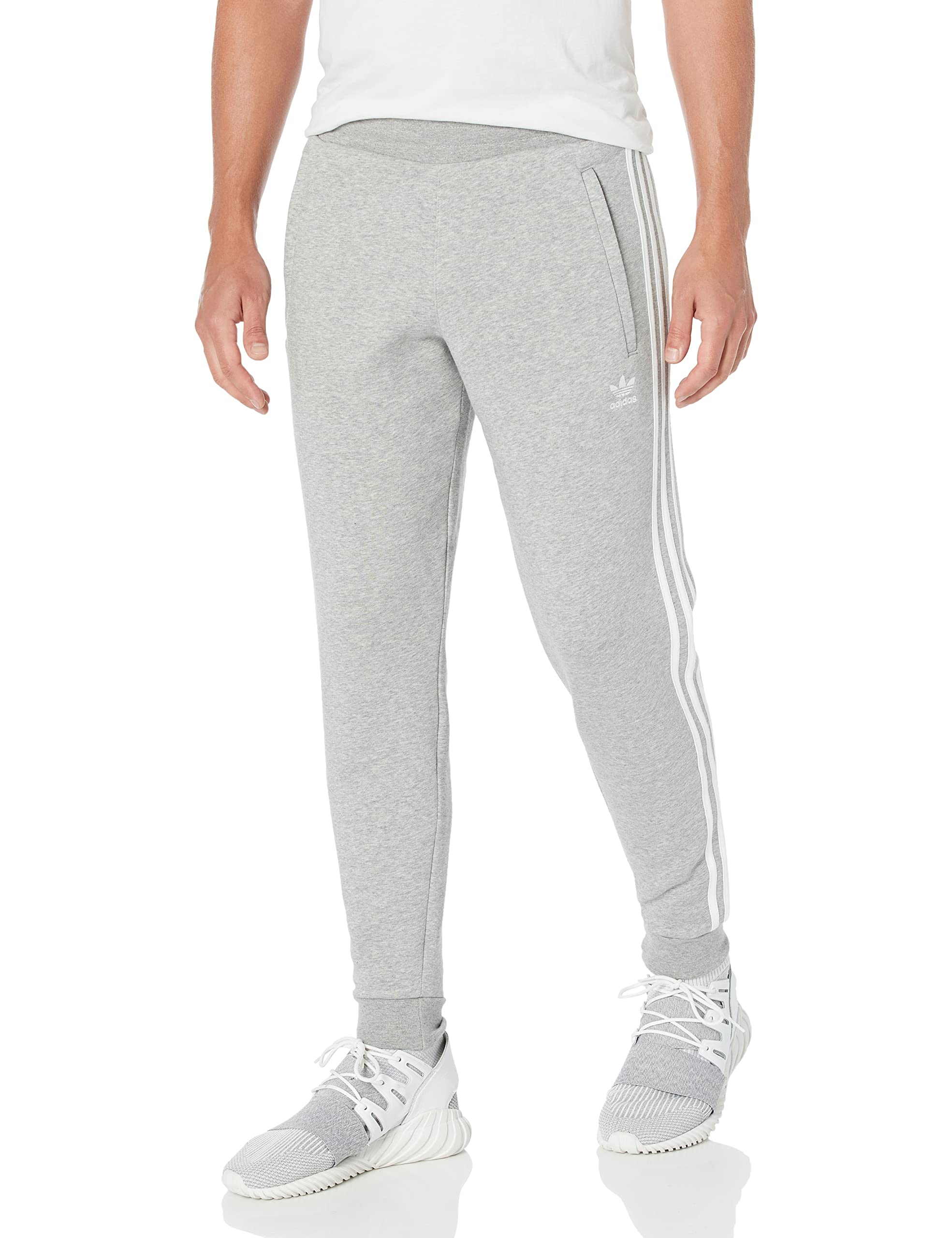 **Adidas Originals Men's 3-Stripes Tapered Sweatpants - Casual Joggers for Running, Gym & Streetwear**