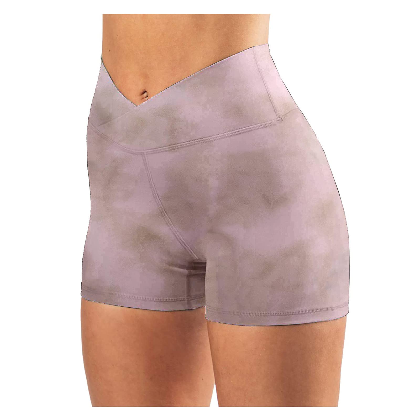 Women's High Waist Bike Shorts - Running Workout Leggings for Sports & Fitness - Perfect for Cycling, Yoga, and Gym Activities