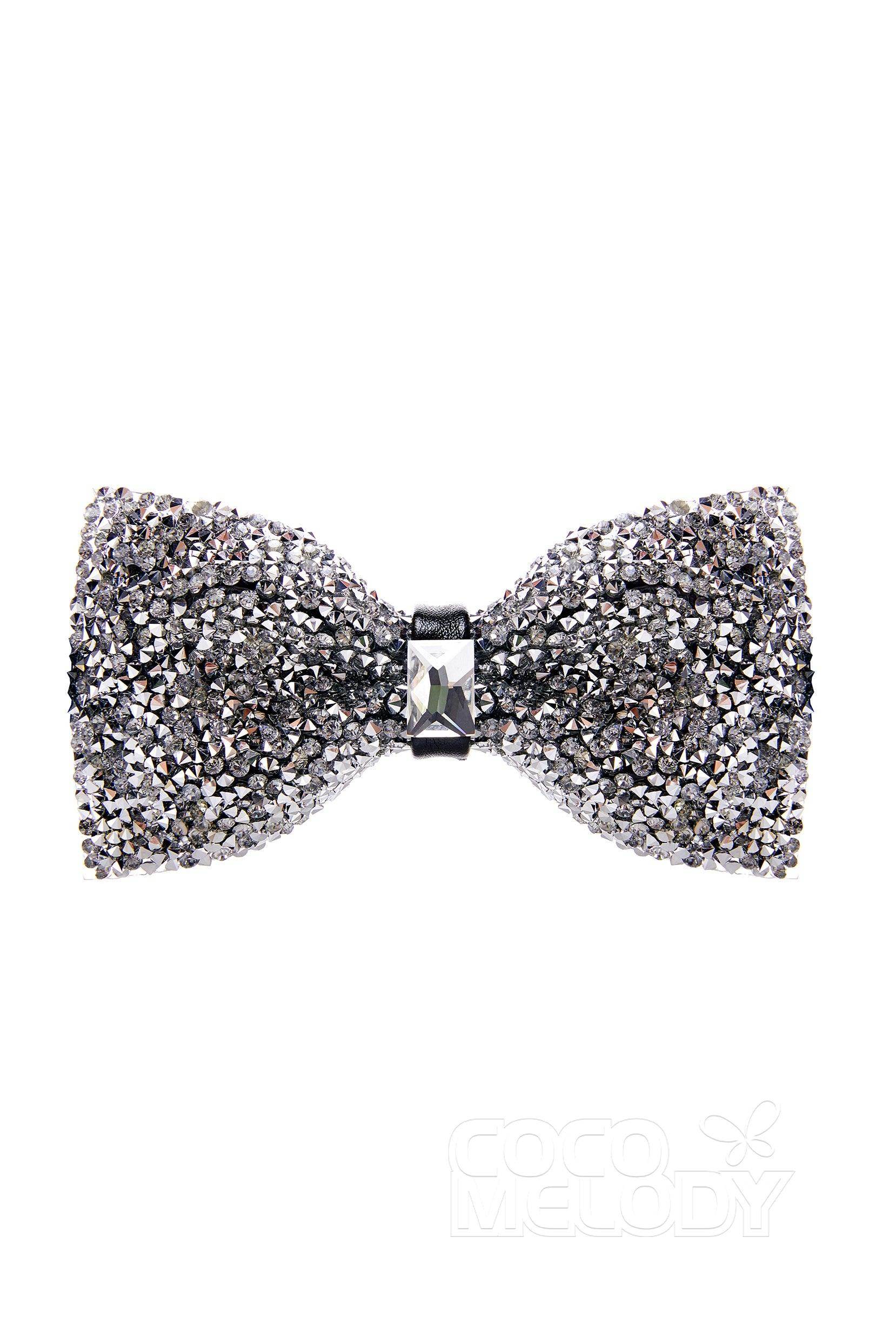 Elegant Men's Sequined Bow Ties CL0112 - Perfect for Weddings, Prom & Formal Events