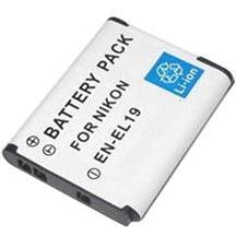 Nikon EN-EL19 Replacement Battery - Compatible with Nikon Coolpix Cameras - Long-Lasting Power for Travel & Photography