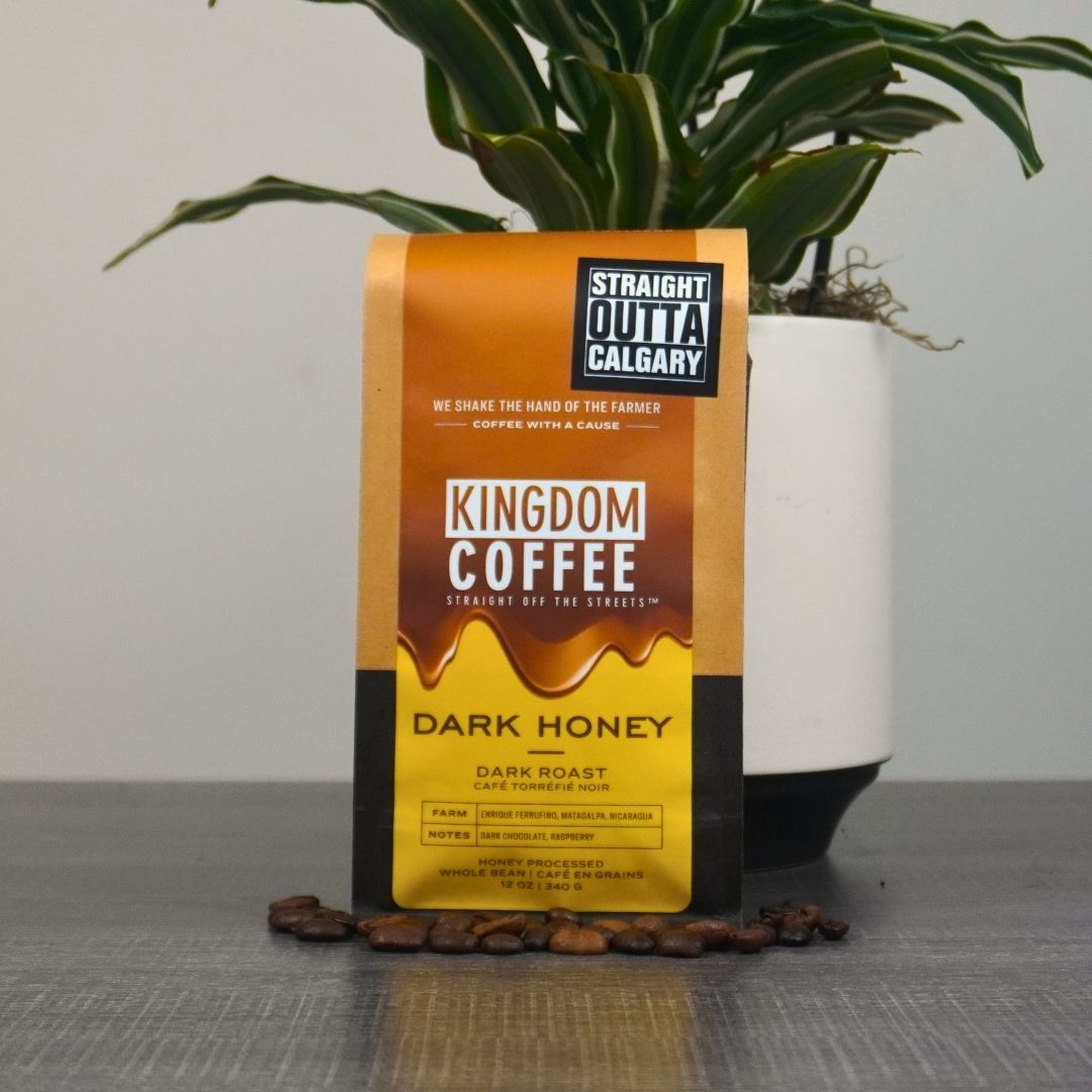 Premium Dark Honey Coffee Beans - 100% Arabica, Single Origin, Medium Roast - Perfect for Home Brewing, Office & Gifting