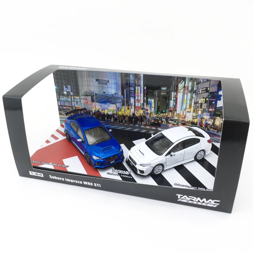 Subaru Impreza WRX STI S207 S208 Boxset - Tokyo Auto Salon 2019 Special Edition | Limited Edition Collectible Model Cars for Enthusiasts | Perfect for Car Shows, Display Cases & Racing Collections