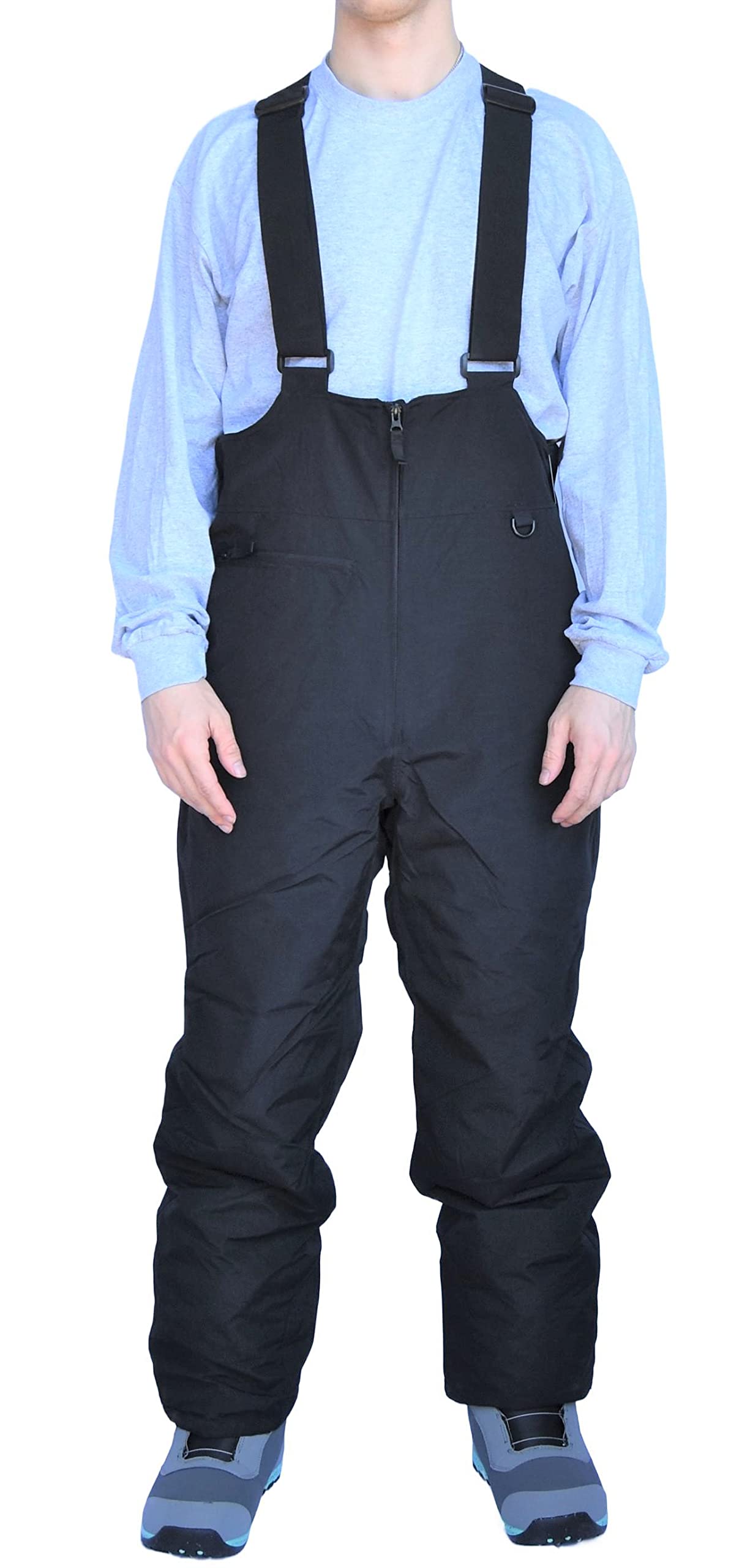 Men's Insulated Snow Bib Pants S-7XL - Waterproof Skiing Overalls for Winter Sports & Outdoor Activities - Perfect for Skiing, Snowboarding & Cold Weather Adventures