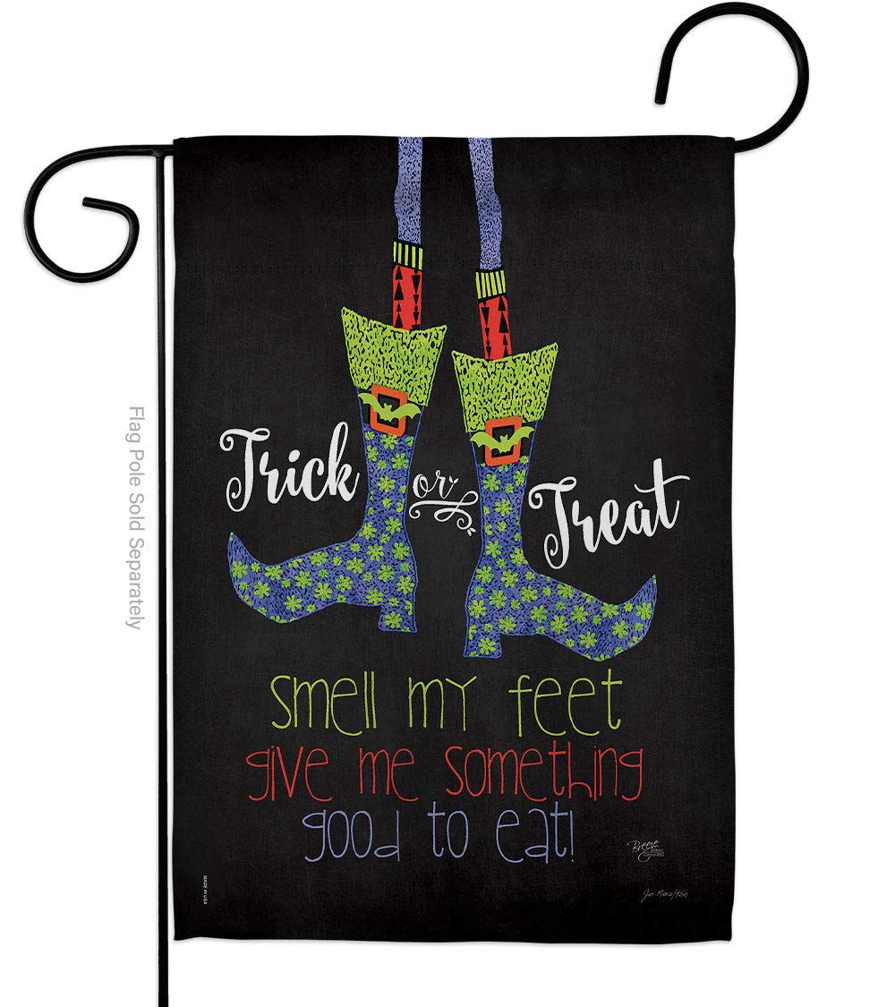Halloween Garden Flag - Fall Decor for Outdoor & Indoor
