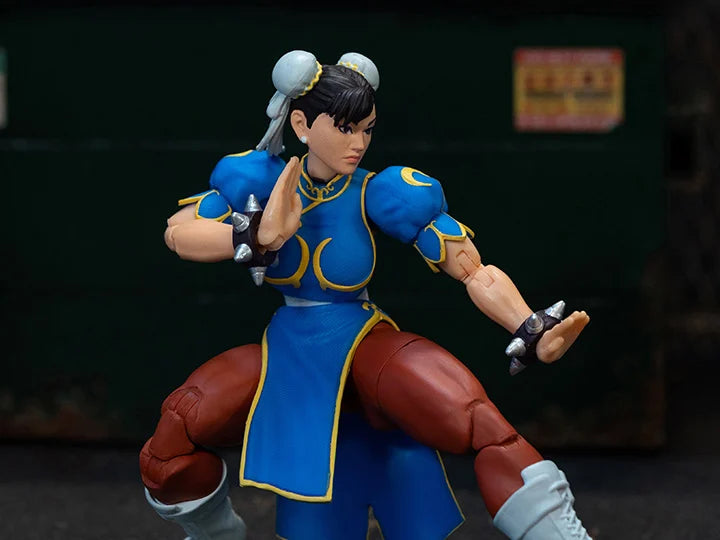 Street Fighter Chun Li 1/12 Scale Collectible Action Figure - Perfect for Display, Gaming Battles & Anime Fans Collection