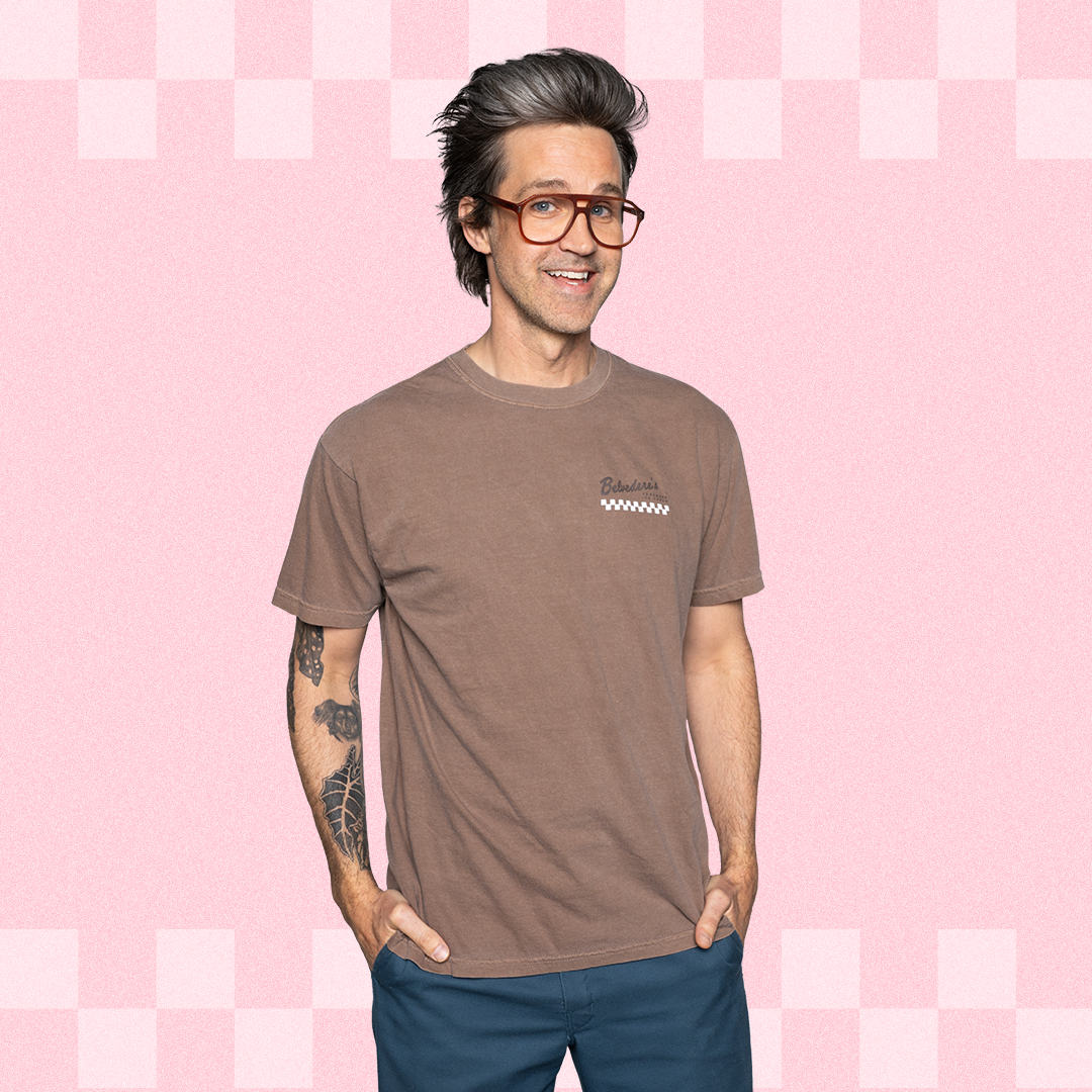 Belvedere's Premium Chocolate Ice Cream Shop T-Shirt - Soft Cotton Tee for Ice Cream Lovers, Summer Outfits & Casual Wear