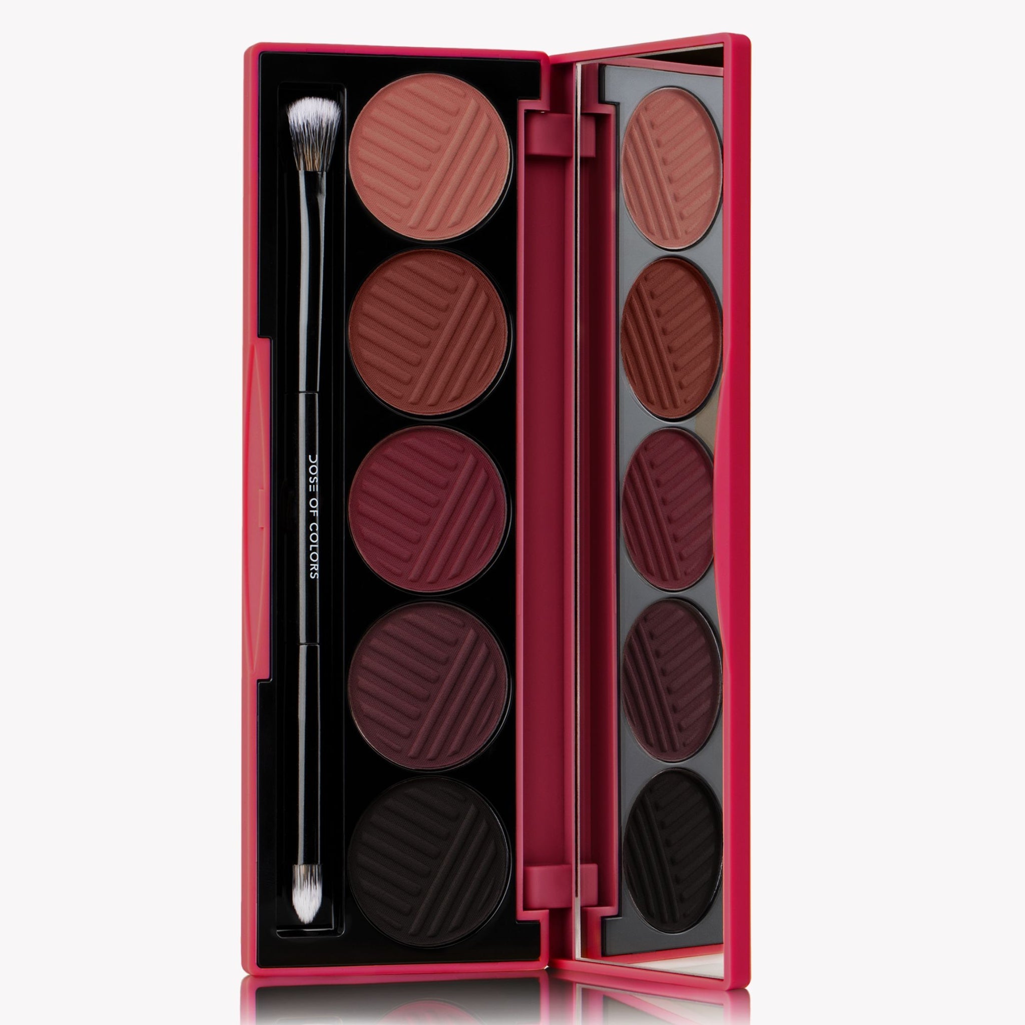 Dose of Colors Blushing Berries Eyeshadow Palette - Highly Pigmented Matte & Shimmer Shades for Day & Night Makeup Looks | Perfect for Parties, Weddings & Special Occasions
