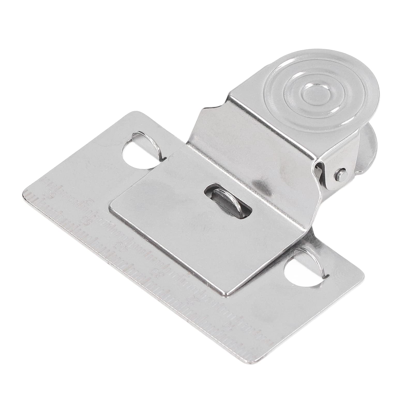 Stainless Steel Measuring Tape Holder - Rustproof & Easy to Operate Tape Corner Clamp for Industrial Projects | Perfect for Construction, Carpentry & DIY Home Improvement