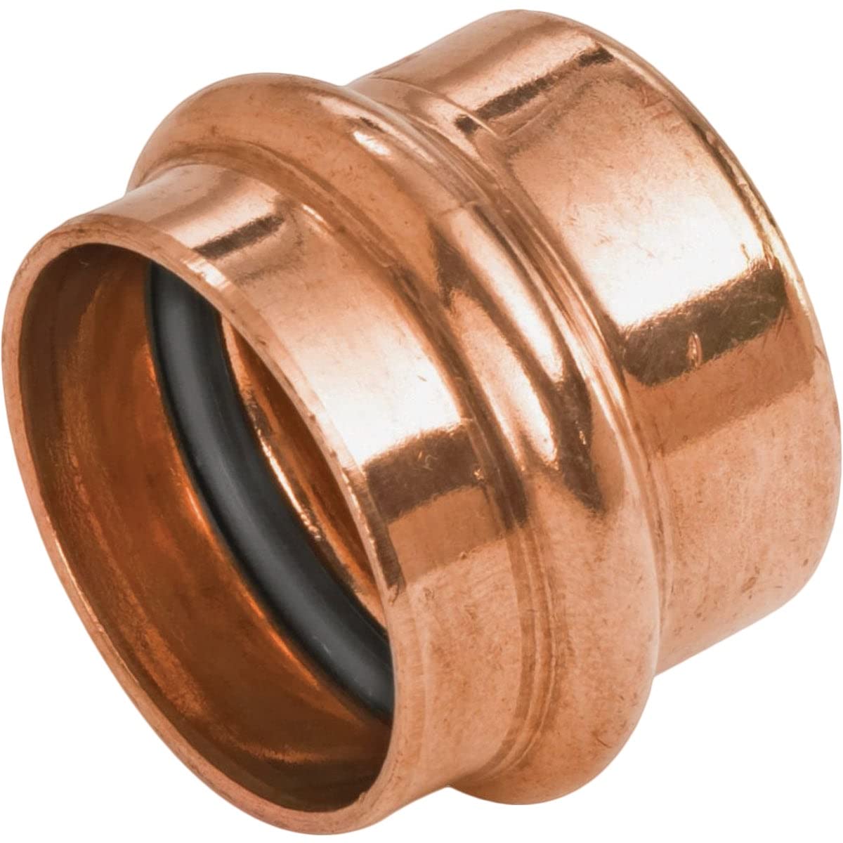 NIBCO 9172750PCI 1 Inch Press Cap for Plumbing - 335037 - Perfect for Pipe Fittings, Water Supply Lines, and DIY Home Repairs