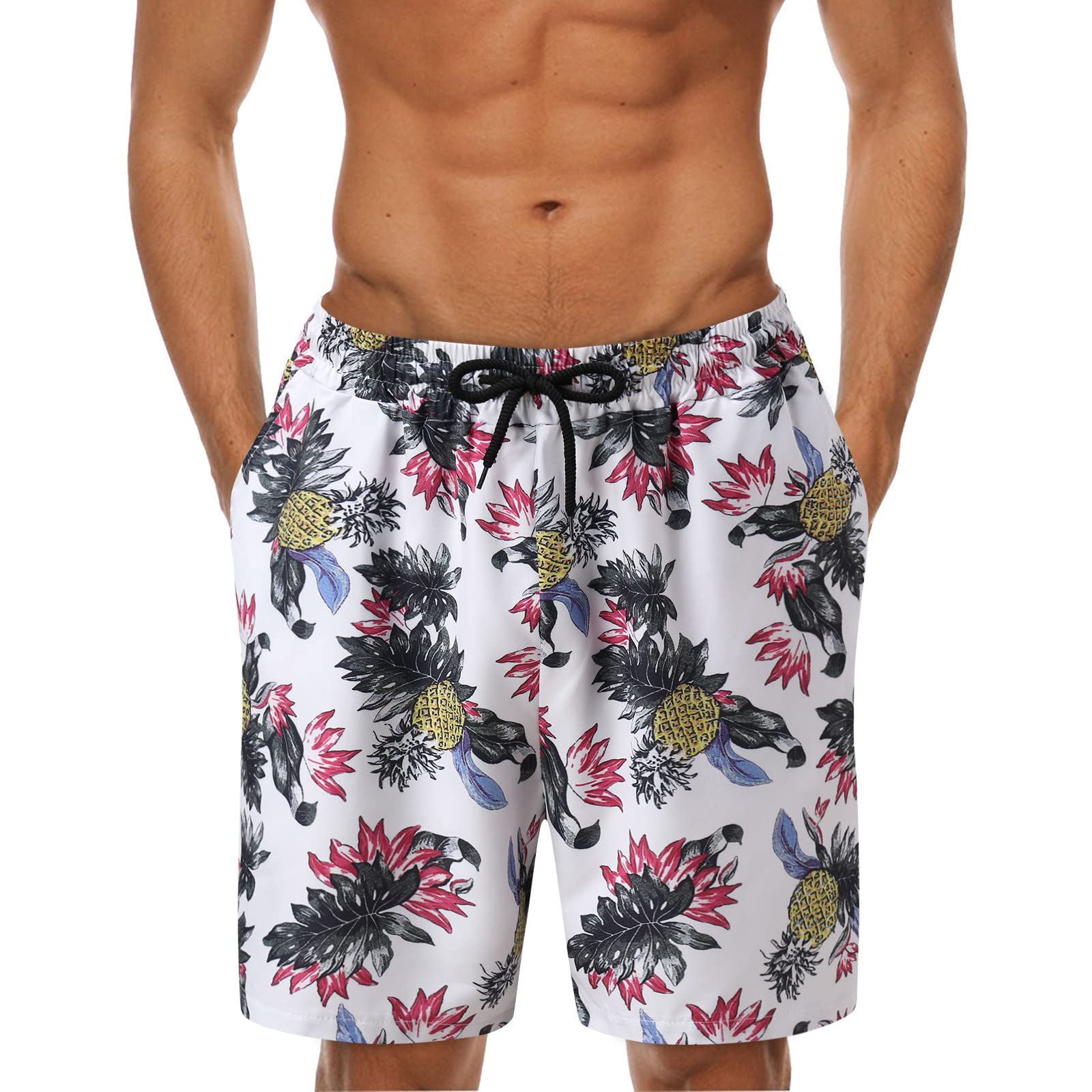 **Men's Quick Dry Swim Shorts - Lightweight Beach & Athletic Shorts for Swimming, Gym, Workout & Summer Travel | Perfect for Pool, Surfing & Outdoor Activities**