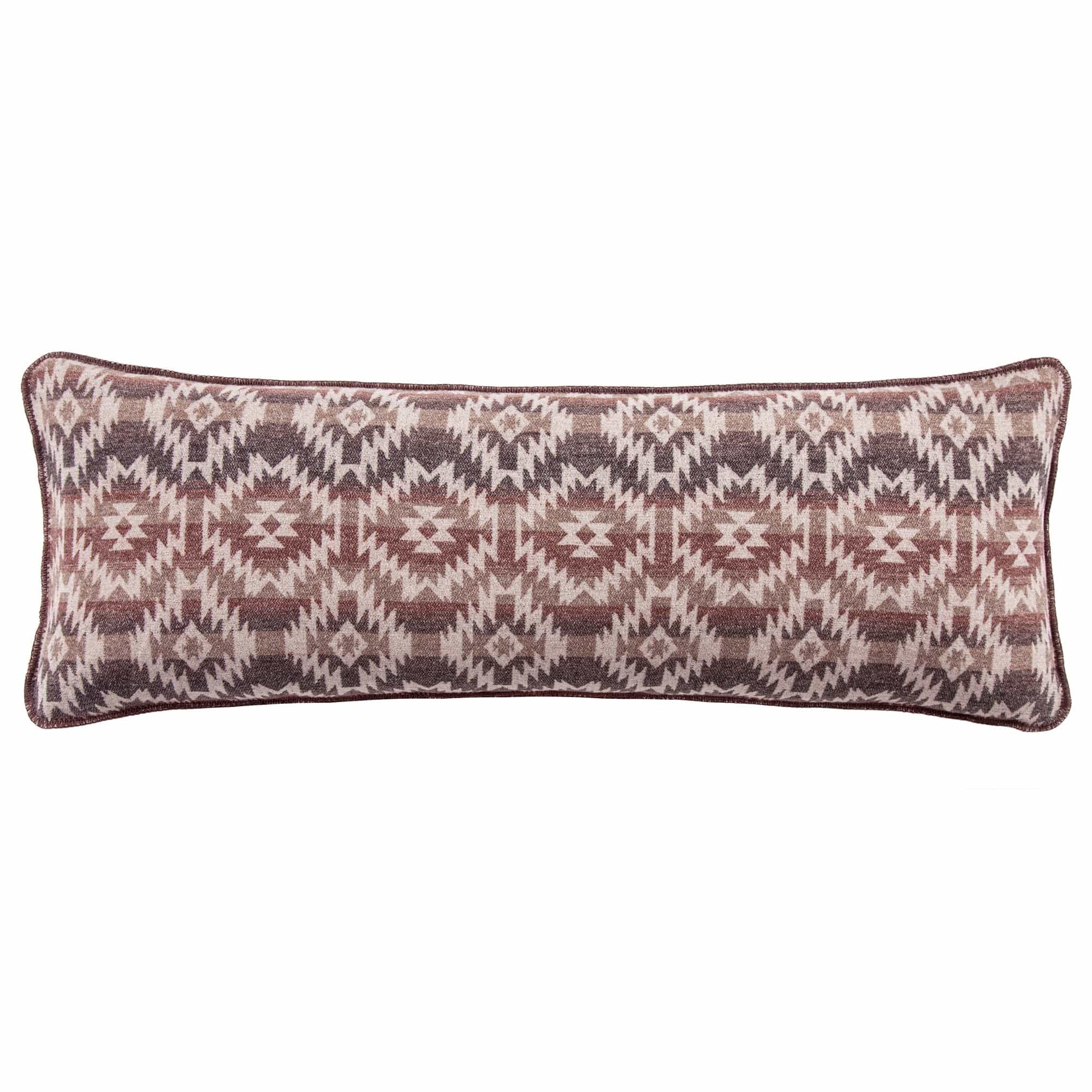 Premium Wool Blend Lumbar Pillow for Couch & Bed - Supportive & Comfortable Back Cushion for Sofa, Office Chair, and Home Decor