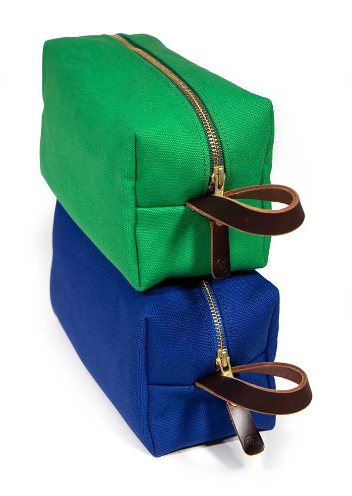 Regatta Blue Canvas Travel Kit - Waterproof & Durable Toiletry Bag for Men & Women | Perfect for Camping, Gym, Business Trips & Air Travel