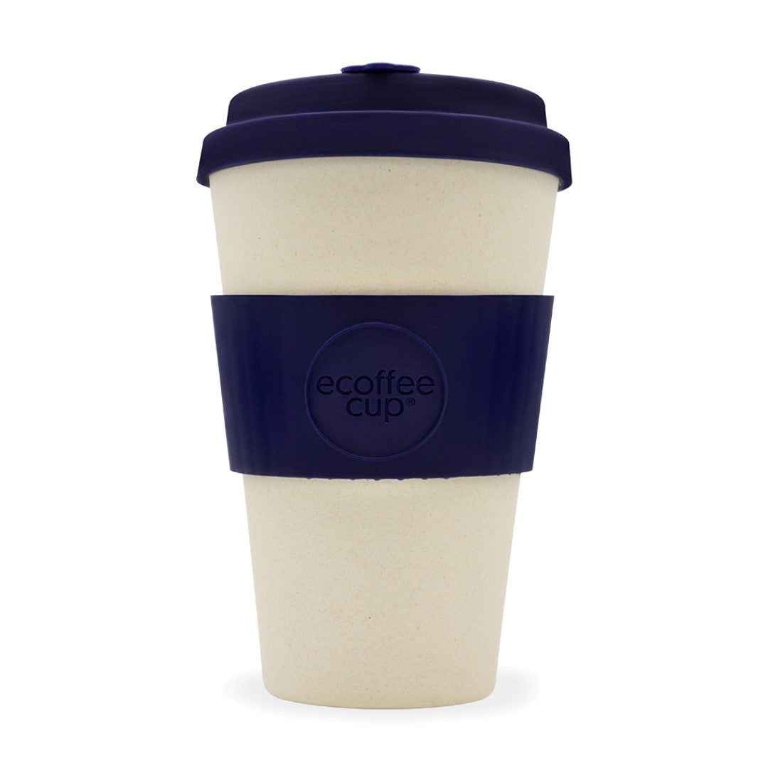 Blue Nature Ecoffee Cup - Reusable Coffee Mug with Lid, BPA-Free & Eco-Friendly Travel Tumbler for Hot/Cold Drinks - Perfect for Office, Commuting, Camping & Outdoor Activities