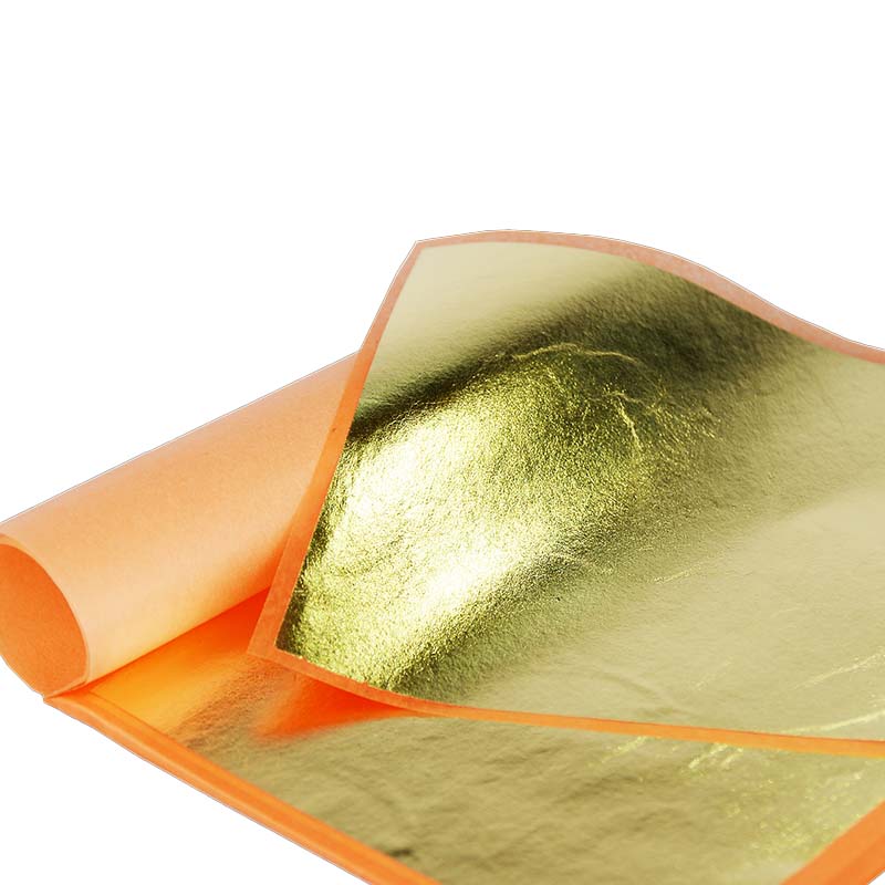 24K Gold Leaf Sheets for Gilding - Premium Imitation Gold Leaf for Art, Crafts, and DIY Projects - Perfect for Home Decor, Wedding Invitations, and Scrapbooking