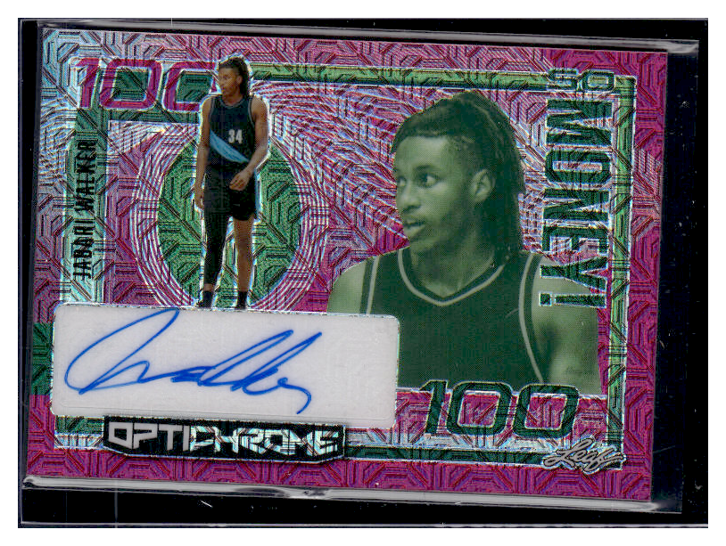 2022 LEAF OPTICHROME Jabari Walker Basketball Card - SO MONEY! Autograph #SM JW1/4 - Rare Collectible for NBA Fans & Sports Memorabilia Enthusiasts