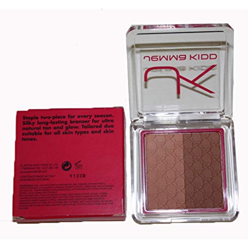 Jemma Kidd Chic Cheeks 01 London Powder Blush - Natural Matte Finish, Long-Lasting, Buildable Color for Day & Night Makeup Looks | Perfect for Everyday Wear, Special Occasions & Professional Makeup Artists