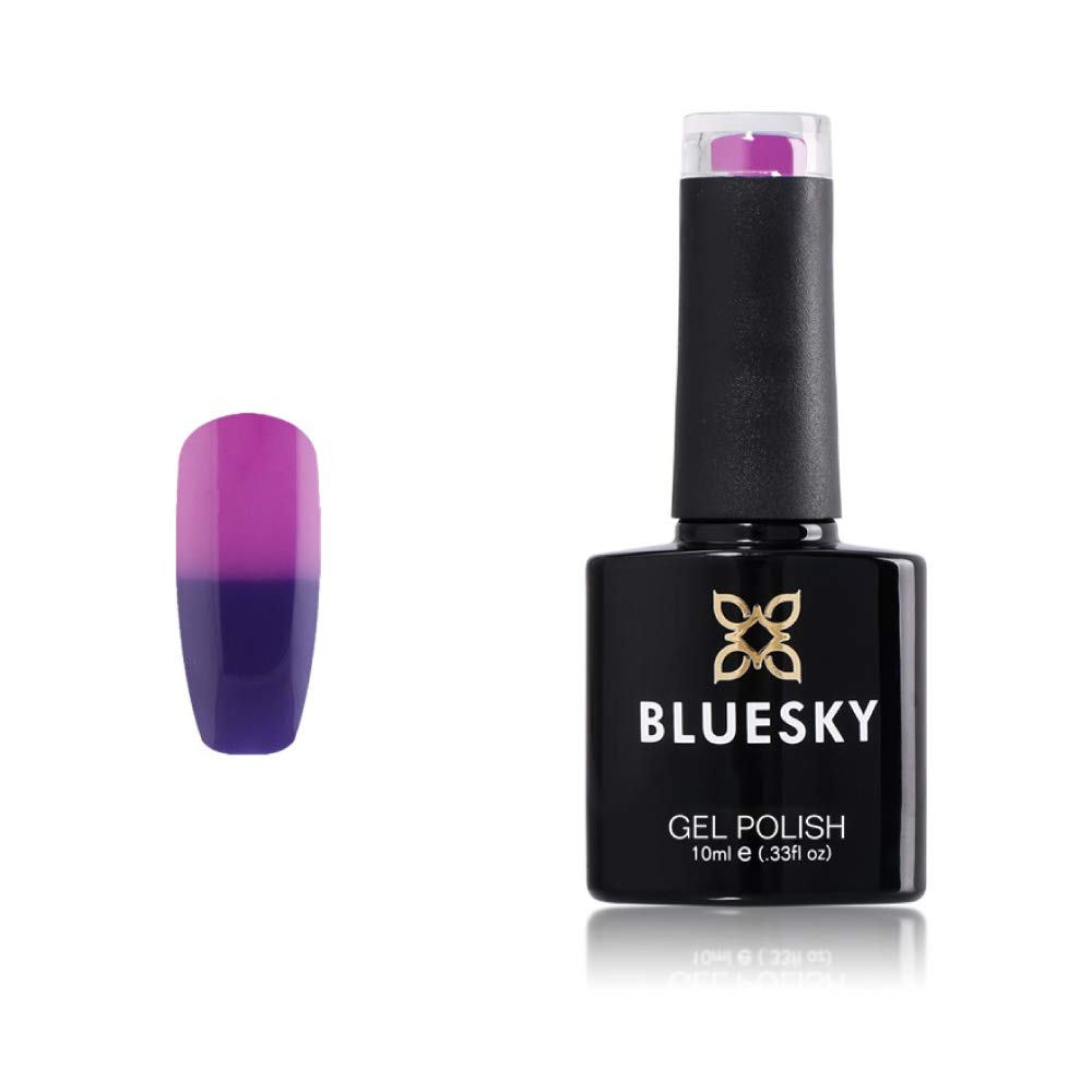 Bluesky UV/LED Color Changing Gel Nail Polish - Lazy Days (TC043) 10ml | Soak Off, Requires UV/LED Lamp to Dry | Perfect for Home Manicures, Nail Salons & DIY Nail Art