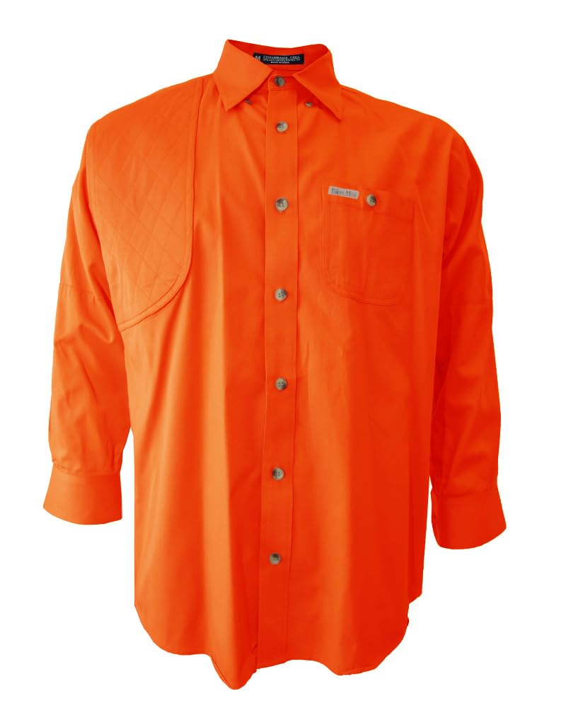 Men's Full Blaze Hunting Shirt - Long Sleeve Camo Performance Shirt for Outdoor Hunting & Tactical Activities | Durable & Comfortable for All-Weather Hunting, Camping & Hiking