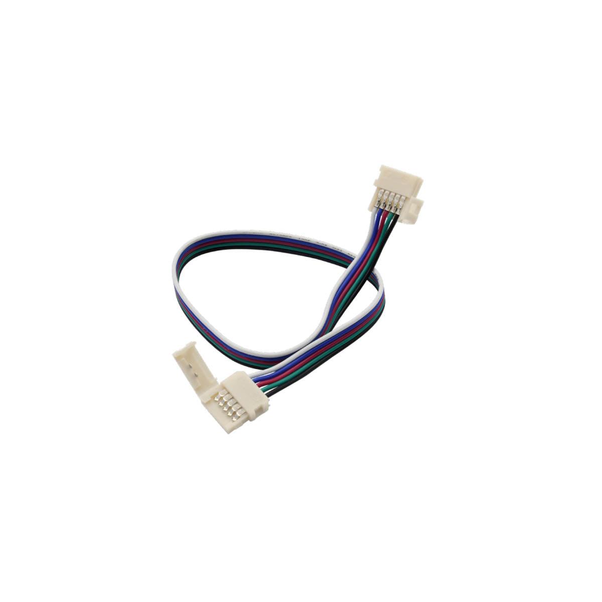 12-Inch Tape to Tape Connector for LTR S RGBW LED Strip Lights - Easy Installation for Home, Office, and Commercial Lighting Projects