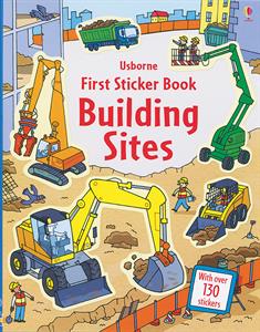 First Sticker Book Building Sites - Fun Construction Activity Book for Kids | Perfect for Preschool Learning & Creative Play