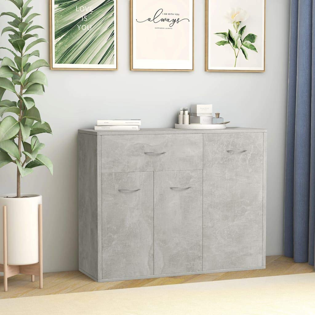 Modern Buffet Sideboard Cabinet - 34.6