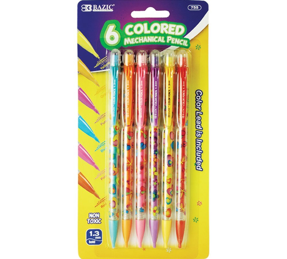 BAZIC Electra 0.7mm Mechanical Pencils - 12 Pack (144 Pencils per Case) - Premium Drafting & Writing Pencils for School, Office, and Art Projects