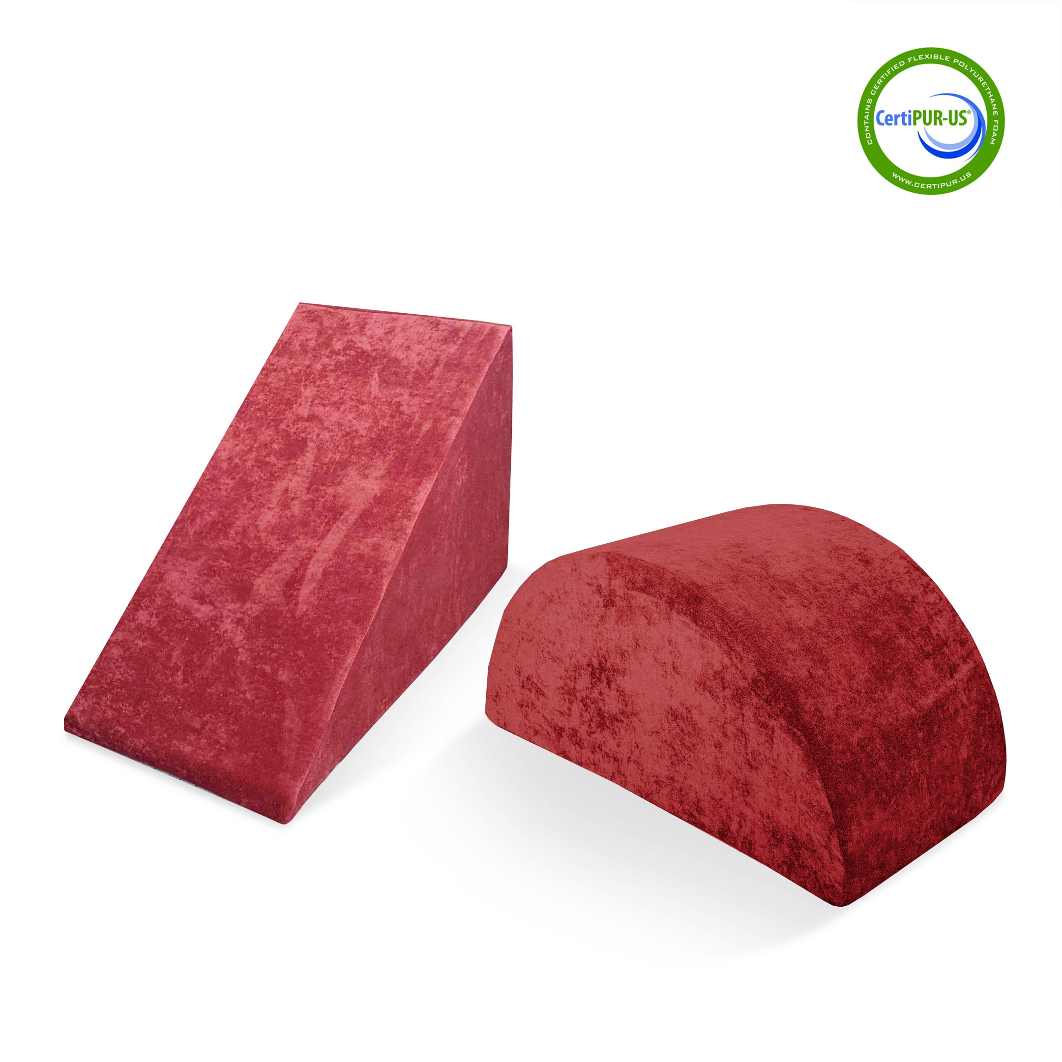 Premium Wooden Wedge & Mega Rocker Balance Board Set - Cherry Swirl Design for Kids & Adults - Improve Balance, Core Strength & Coordination - Perfect for Home Gym, Yoga, Fitness & Sensory Play