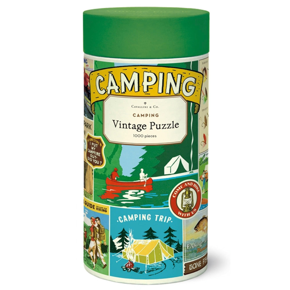 1000 Piece Jigsaw Puzzle for Adults - Challenging Camping Theme Puzzle Game for Family & Friends - Perfect for Camping Trips, Relaxation & Brain Training
