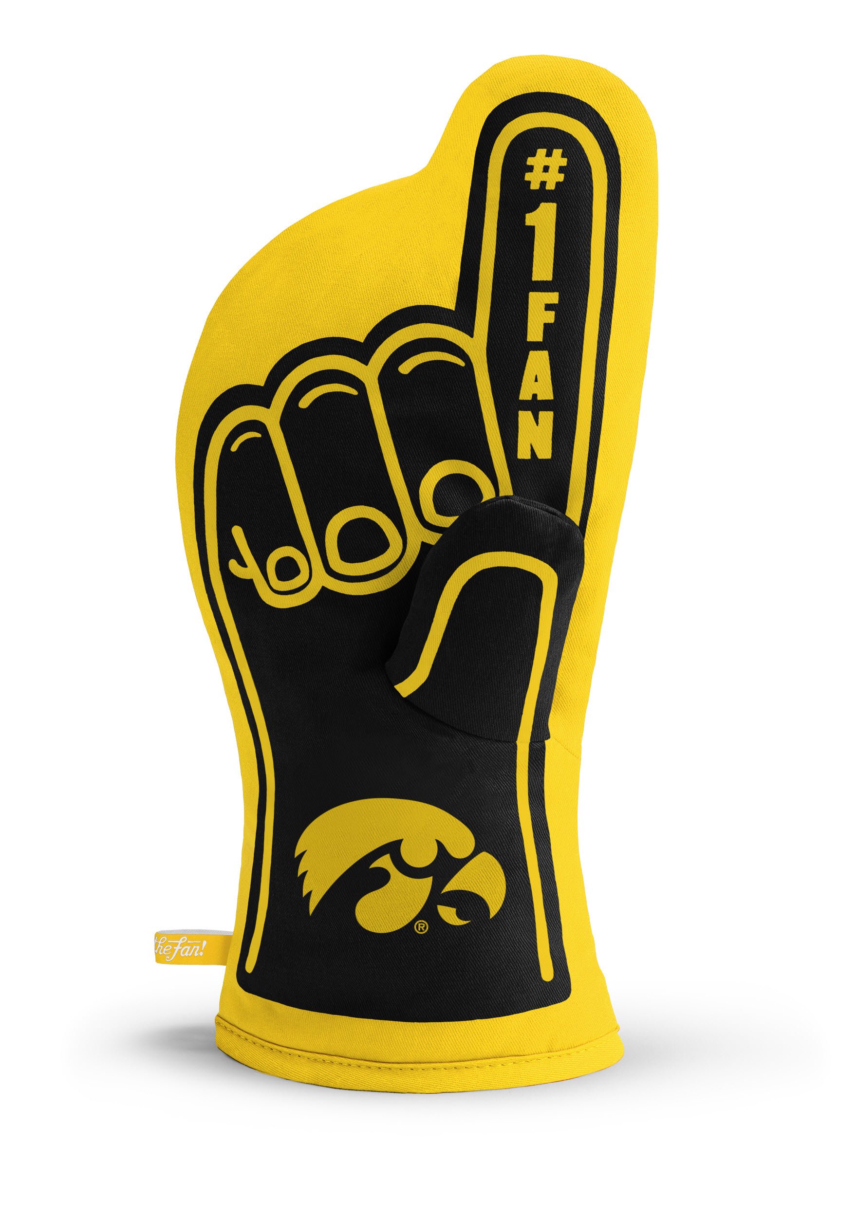 YouTheFan NCAA #1 Oven Mitt - Heat Resistant College Sports Team Logo Kitchen Glove for Baking, Grilling & Cooking - Perfect for Game Day Tailgates & College Football Party Decor