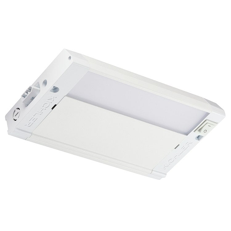 4U Series 3000K 8 LED Under Cabinet Lighting Fixture - Warm White Kitchen Cabinet Lights for Countertops, Shelves & Workspaces